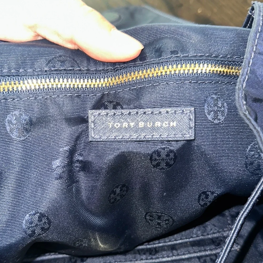 Tory Burch Blue Backpack